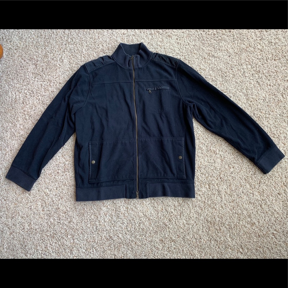 Men’s Navy Full-Zip Jacket